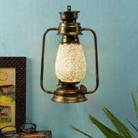 Flora Multicolor Metal Wall Mounted Lantern Lamp