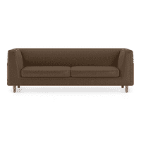 Rubik Essential 3 Seater Fabric Sofa in Mocha Colour