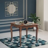 Samuel Solid Wood 4 Dining In Urban Teak Finish