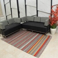 StripF Dhurrie 5 X 7