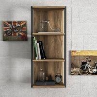 WOODENMOOD Rectangular Wall Rack