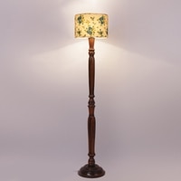 Devansh Wooden Floor Lamp