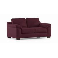 Esquel 2 Seater Leatherette Sofa in Burgundy Colour