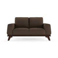 Granada Essential 2 Seater Fabric Sofa in Mocha Colour