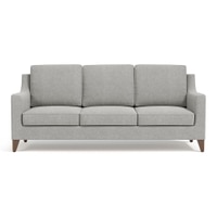 Abbey Sofa Set (Colour : Vapour Grey, Cushion : Soft, Seater : 3+1+1)