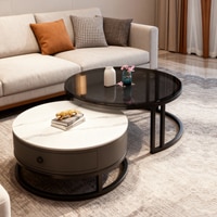 Space Saving Black Coffee Table