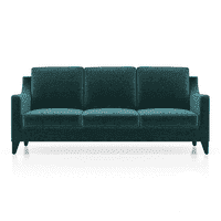 Abbey Sofa Set (Colour : Malibu, Cushion : Hard, Seater : 3+1+1)