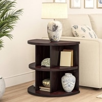 Newton Side Table Mahogany Finish