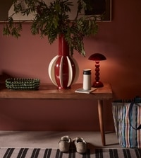 Burk Solid Wood Bench In Dark Brown Finish