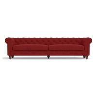 Winchester Premium 4 Seater Fabric Sofa in Salsa Red Colour