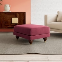 Weterlo Ottoman Color in Maroon