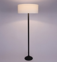 FZ DG Shade Floor Lamp in White Shade