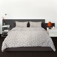 Threads Silky Touch Premium King Size Flat Bedsheet 250 x 250 cms