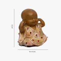 VEDAS Polyresin  Figurine in Yellow Colour
