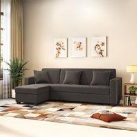 Henry Sectional Sofa Left Aligned - Cedar Brown