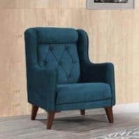 Ruby Accent Chair in T Blue Colour