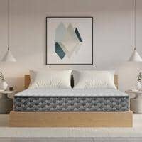 Sleepwell Star Gold, Medium Firm, Anti- Sag Tech 4 inch Single High Resilience (HR) Foam Mattress (L x W: 75 inch x 30 inch)