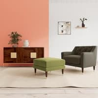 Pritchar Ottoman Color in Mint Green