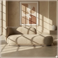 Eliteelegance Wood 2 Seater With Upholstery Non Storage Sofa In Yellow Colour