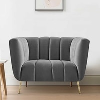 Grace Fabric Sofa (Grey)