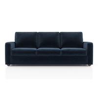 Apollo Compact Sofa Set (Colour : Cobalt, Cushion : Soft, Back Type : Regular, Seater : 3+2+1)