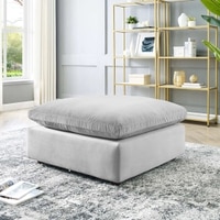 Brit Ottoman in Grey Ash Colour