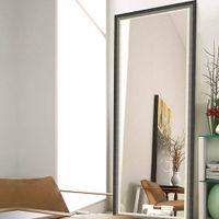 Ramjanbi Framed full length rectangular decorative and bathroom wall mirror by elegant arts and frames (Mirror size 60 inch x 20 inch )