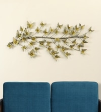 W-Apollo Abstract Metal Wall Decor in Multicolor Set of 1
