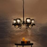 Devansh Solid Wood Electric Wall Light in Multi Colour with Multi Shade Count of 1 Light