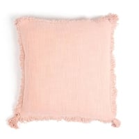 Pretty In Pink Cotton Cushion Cover