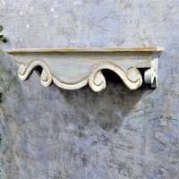 Royle Solid Wood Wall Shelf