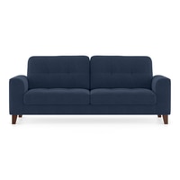 Verona Premium 3 Seater Fabric Sofa in Lapis Blue Colour