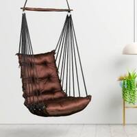 Swingzy Premium Hanging Swing Chair for Kids and Adults Brown