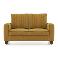 Apollo Neo High Back Sofa (Colour : Ochre, Seating Capacity : 2 Seater, Cushion Type : Hard, Back Height : High Back)