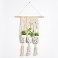 Bohemian Macrame Trinity Planter