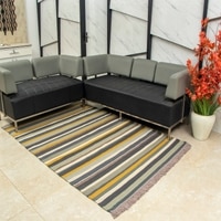 StripW Dhurrie 5 X 7