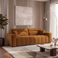 Basso 3 seater Sofa in Honey