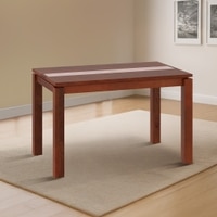 Atlas Crest Storage Solid Wood 4 Seater Dining Table In Honey Finish