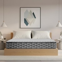 Sleepwell Star Gold, Medium Firm, Anti- Sag Tech 5 inch King High Resilience (HR) Foam Mattress (L x W: 75 inch x 70 inch)