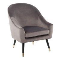 Matisse Accent Chair in Grey Colour