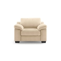 Esquel Premium 1 Seater Fabric Sofa in Birch Beige Colour