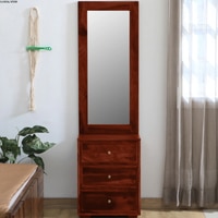 Sheesham Wood Dresser in Honey Oak Finish