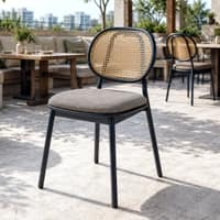 Harbor Cane Back Restaurant Dining Chair