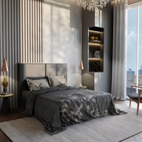 Stoa Paris Super King Size 100% Cotton Bedsheet with 2 Pillow Covers  Size Brown Beige