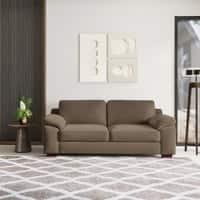 Esquel Premium 3 Seater Fabric Sofa in Truffle Beige Velvet Colour