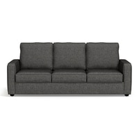 Apollo Compact Sofa Set (Colour : Steel Grey, Cushion : Hard, Back Type : High Back, Seater : 3+1+1)