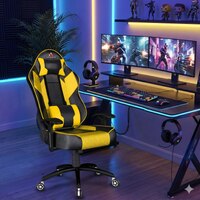 ASE Gaming Modren Series Gaming Chair (Yellow)