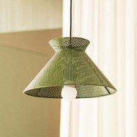 Jules Handcrafted Hanging Lamp Green