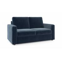 Apollo Sofa Set (Colour : Sea Port Blue Velvet, Cushion : Hard, Back Type : Regular, Seater : 2+1+1)