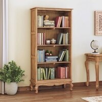 Taahira Bookshelf Finish Natural Teak